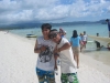 Me & Lutz in Boracay w/ our office mates.
