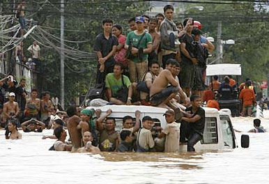 Filipinos on Typhoon Ondoy