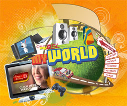 PLDT MyDSL MyWorld Logo