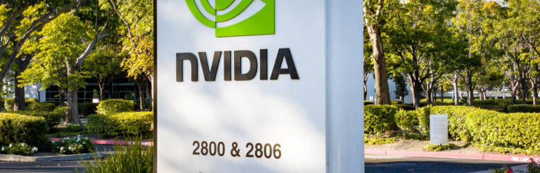 Nvidia sign outside headquarters in Santa Clara, California