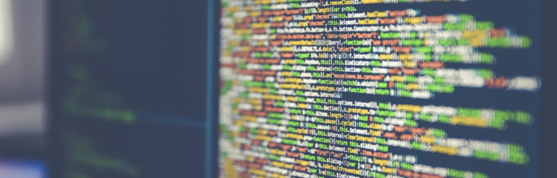 Code on computer monitor - featured image for Python CLI todo app tutorial