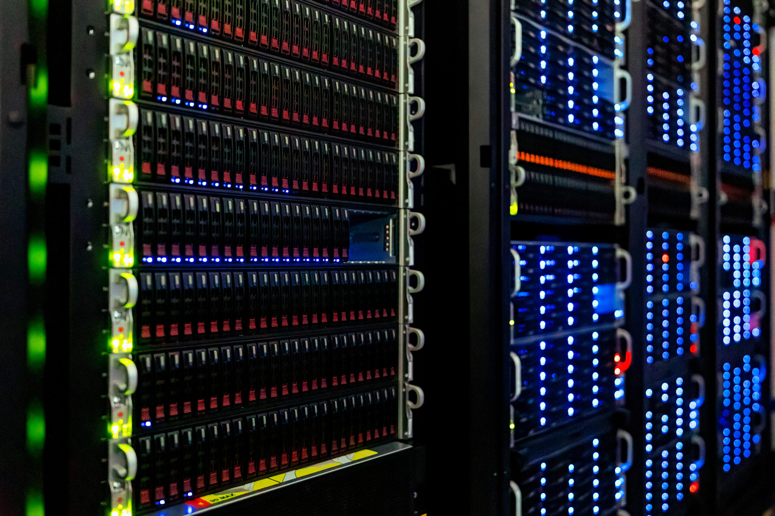 Data center server racks — NOIRLab HQ