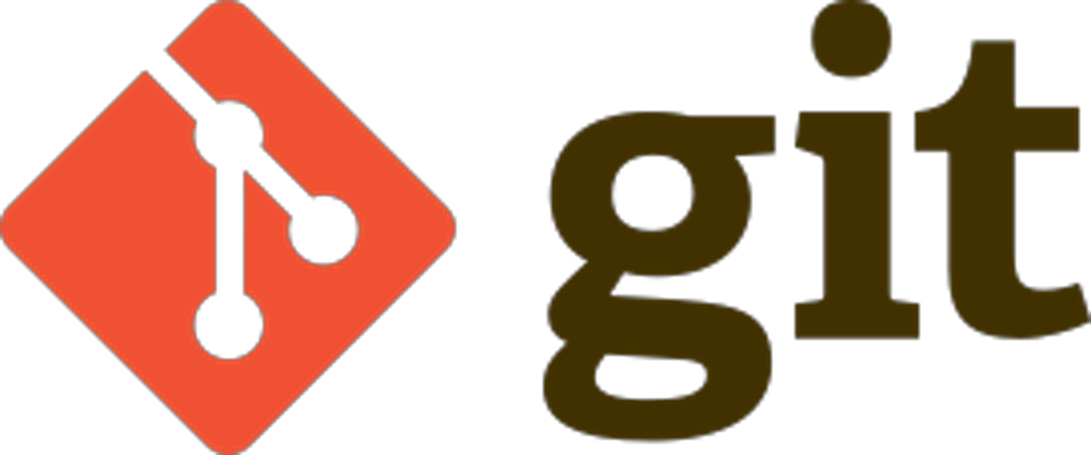 Git version control system logo - orange and brown diamond shape with branching lines
