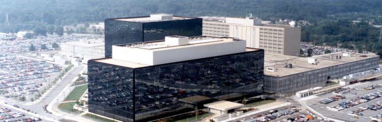 National Security Agency headquarters building at Fort Meade, Maryland