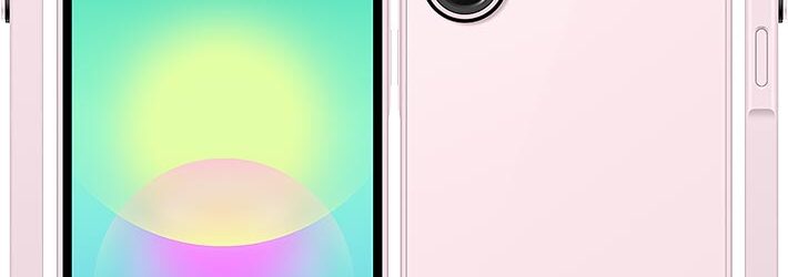 Samsung Galaxy A27 5G smartphone in Black color showing front and back design