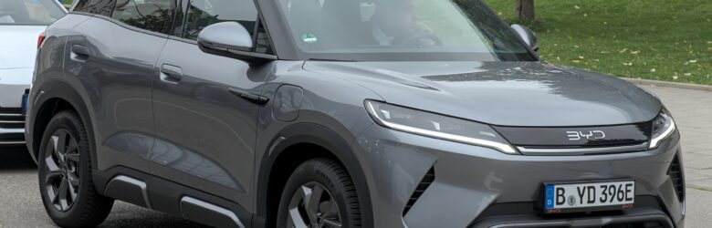 BYD Atto 2 electric subcompact crossover at IAA 2025 auto show