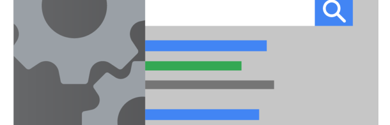 SearXNG metasearch engine interface showing a search bar and settings gear icon