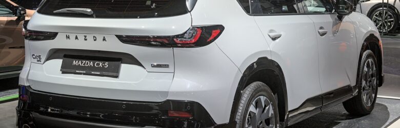 Mazda CX-5 third-generation compact SUV shown at Auto Zurich 2025