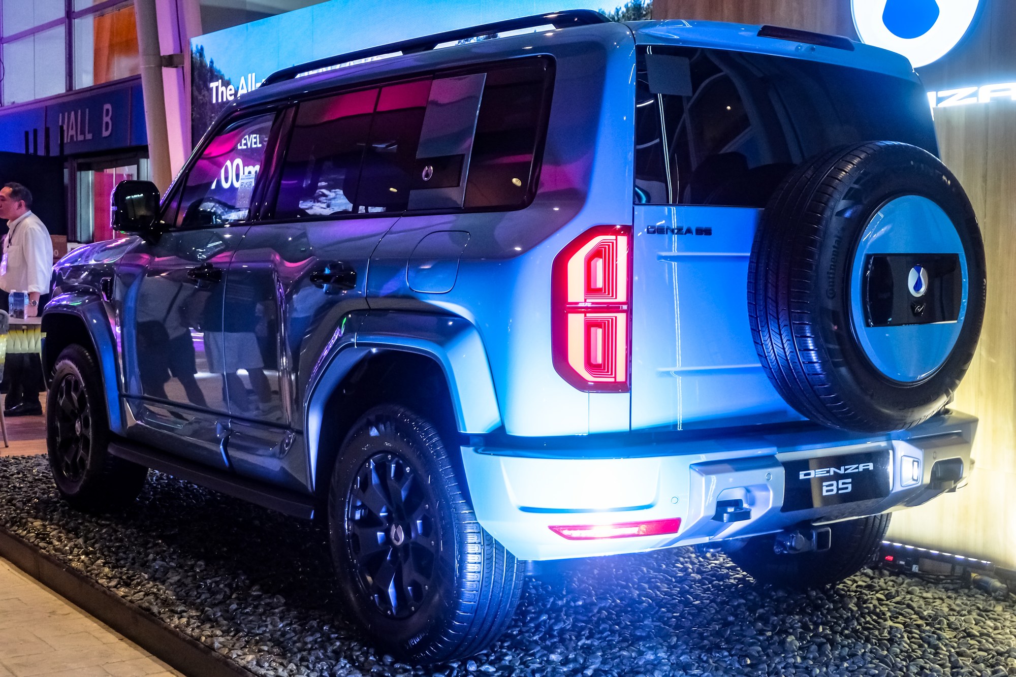2026 Denza B5 plug-in hybrid 4x4 SUV on display at the Manila International Auto Show