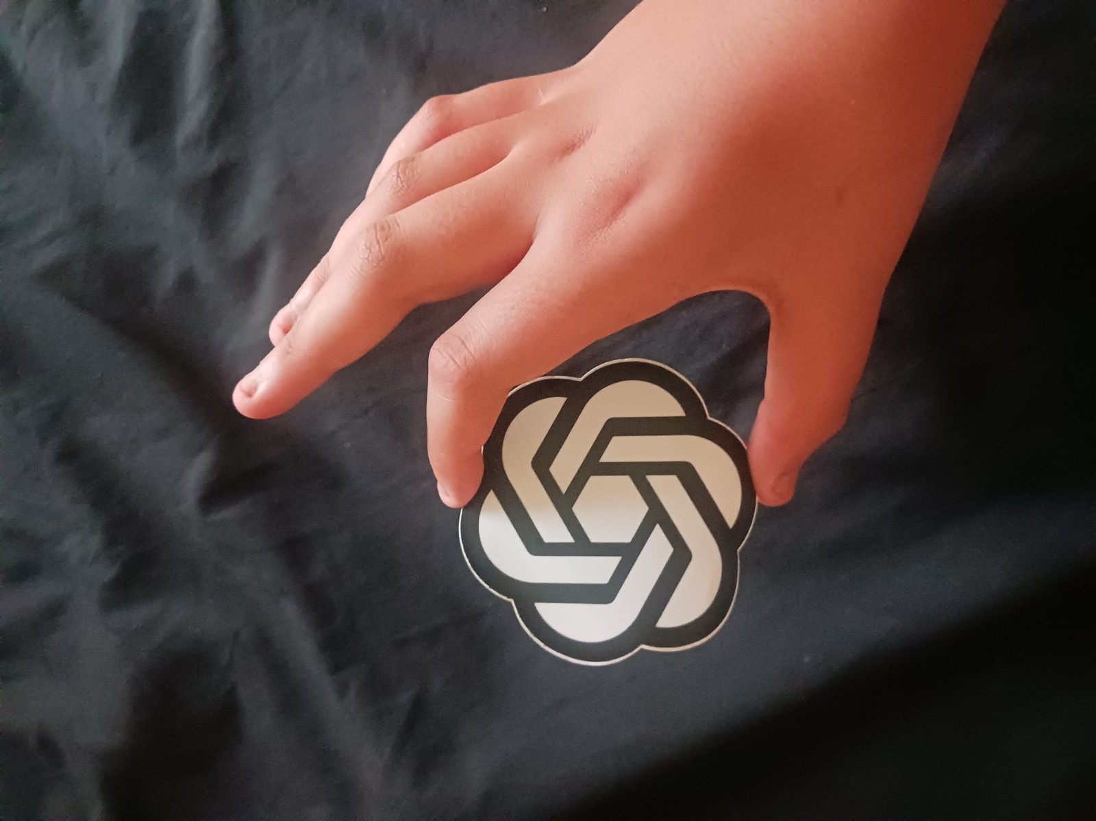 Person holding the OpenAI icon, symbolizing the company's Southeast Asia leadership expansion