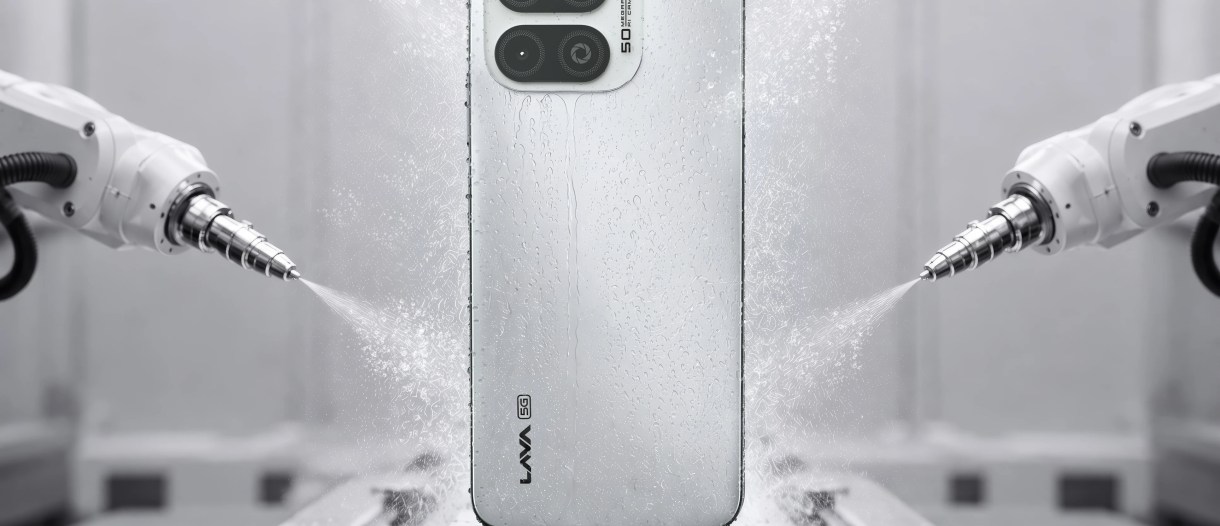Lava Virat V1 Pro 5G in Sikkim Midnight, rear camera and 6.75-inch display