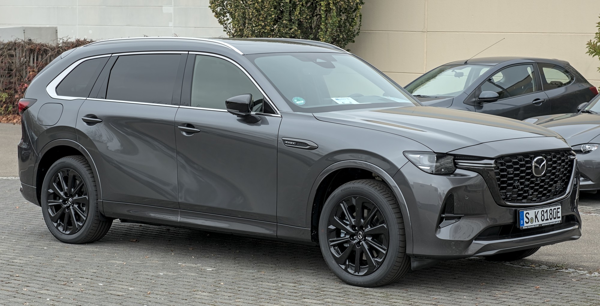 Mazda CX-80 PHEV plug-in hybrid SUV