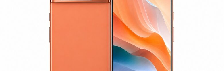 Google Pixel 11 Pro in Canyon color with camera visor bar