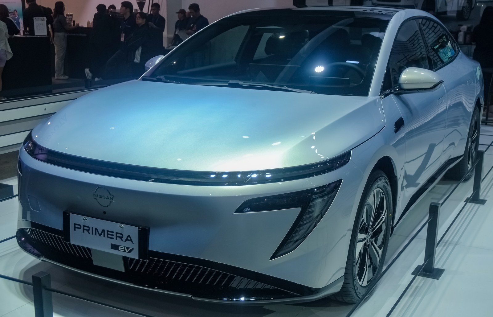Nissan Primera EV previewed at PIMS 2026, the Philippines-bound electric sedan based on the Dongfeng Nissan N7
