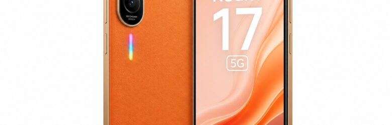 Redmi 17 5G in Vivid Orange with Dynamic RGB Light