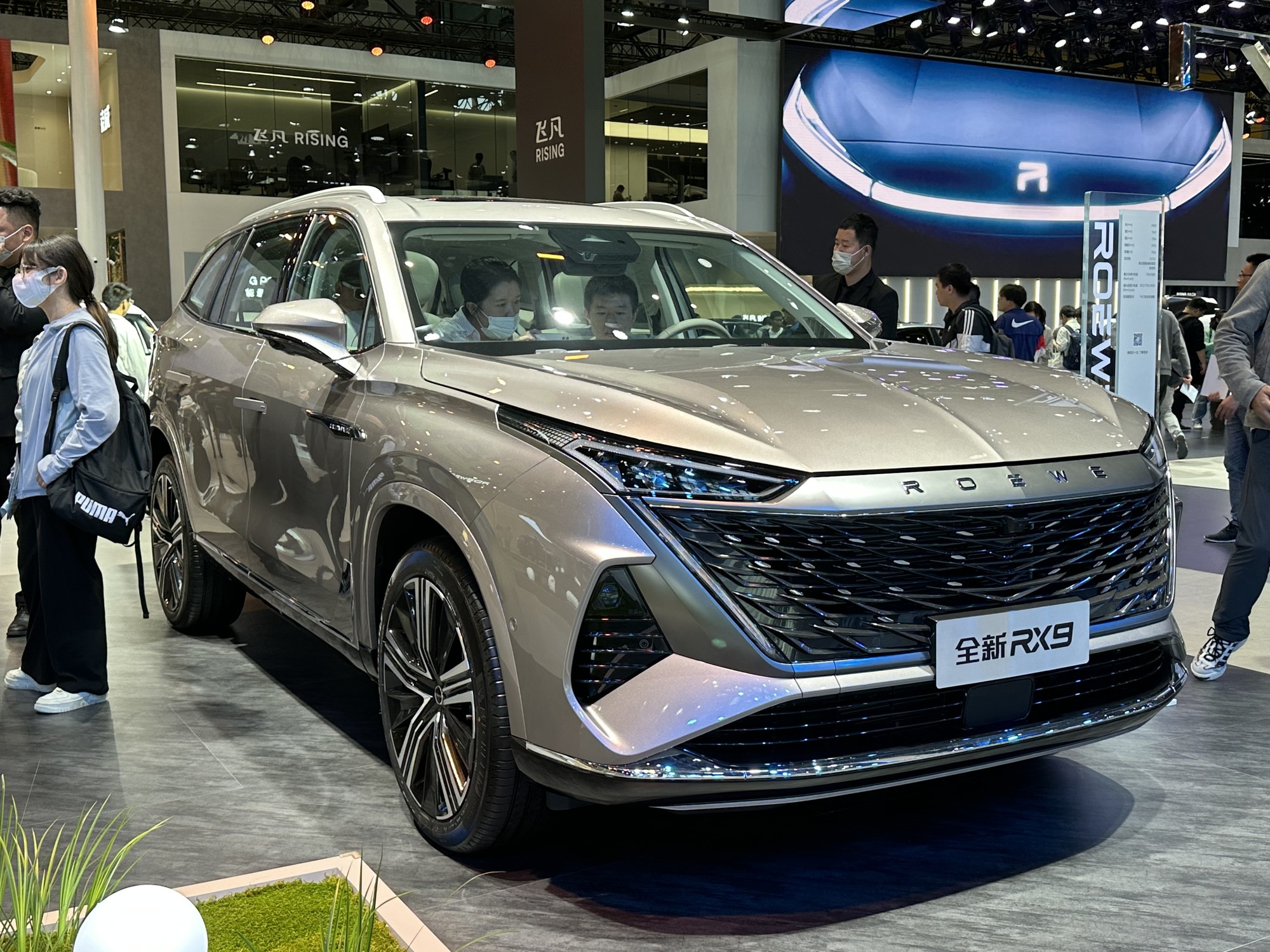 MG RX9 PHEV seven-seater plug-in hybrid SUV