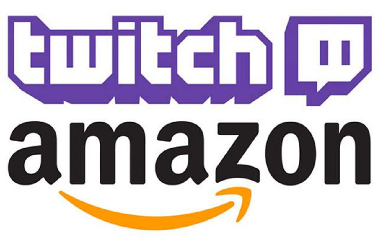 The Twitch and Amazon logos side by side