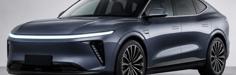 Xpeng G9L large electric flagship SUV rendered as an AI illustration