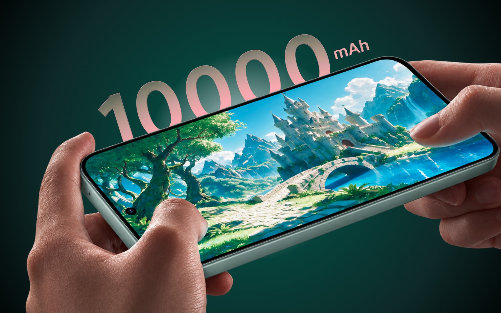 iQOO Z11S smartphone product photo showing the rear camera module and display