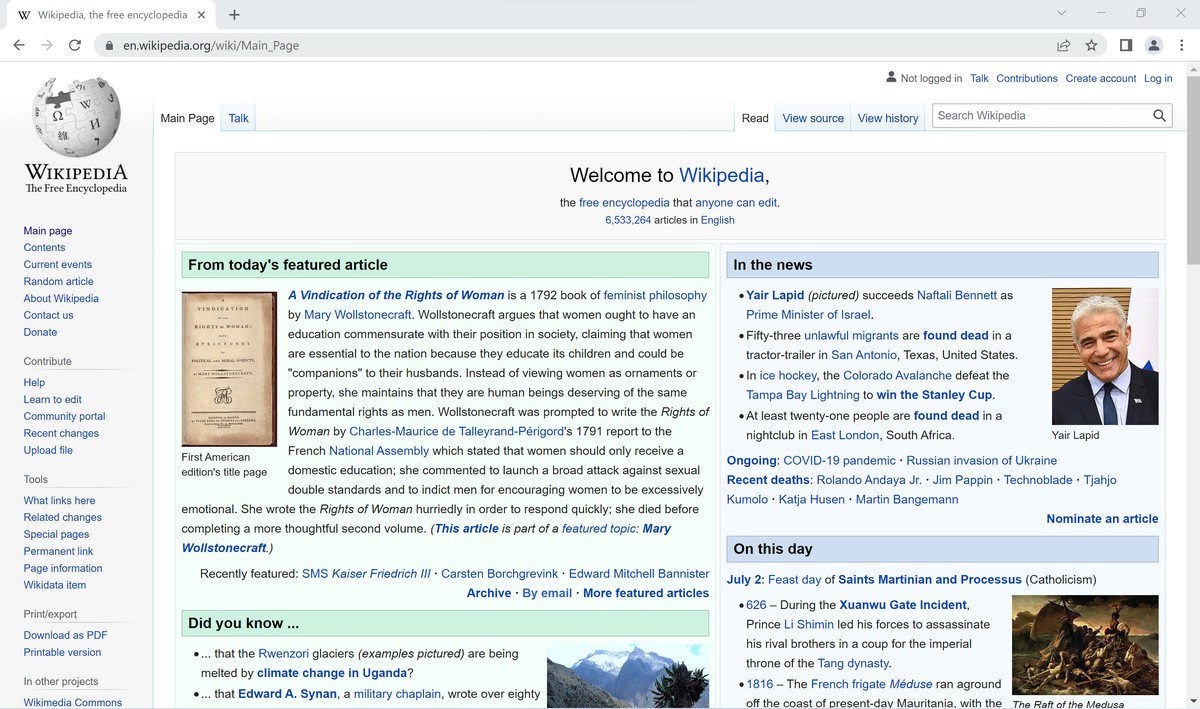 Google Chrome browser window running on Windows 11