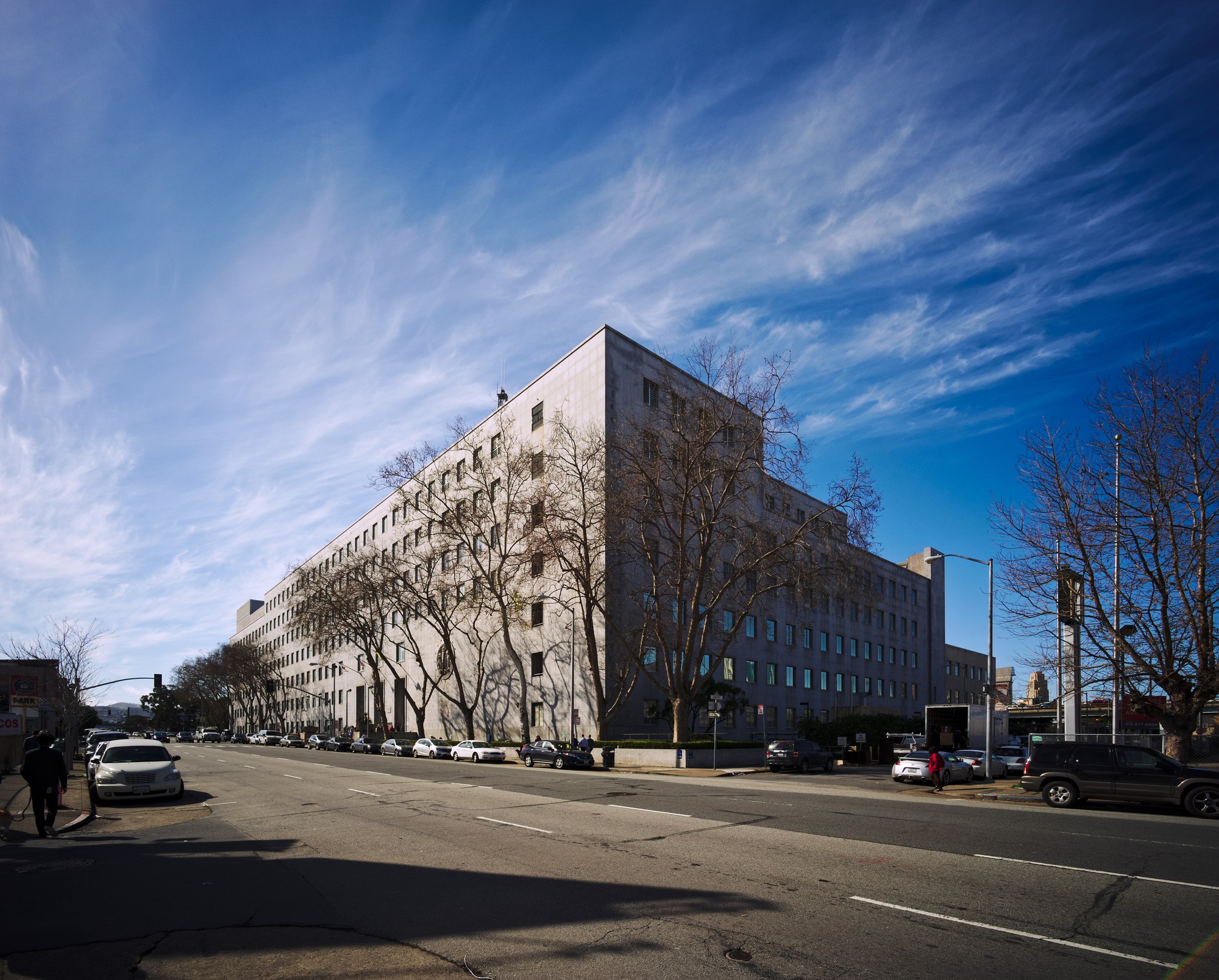 San Francisco Hall of Justice building representing the legal system's intersection with AI technology