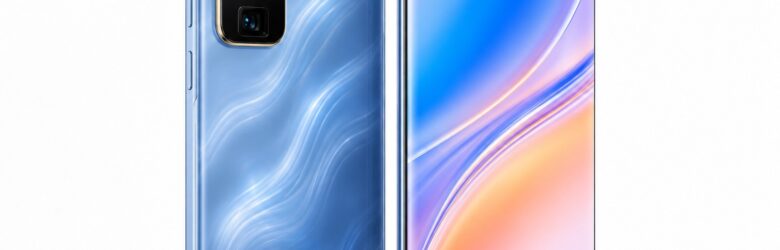 Huawei nova 16s smartphone in Isle Blue with vertical dual-camera module