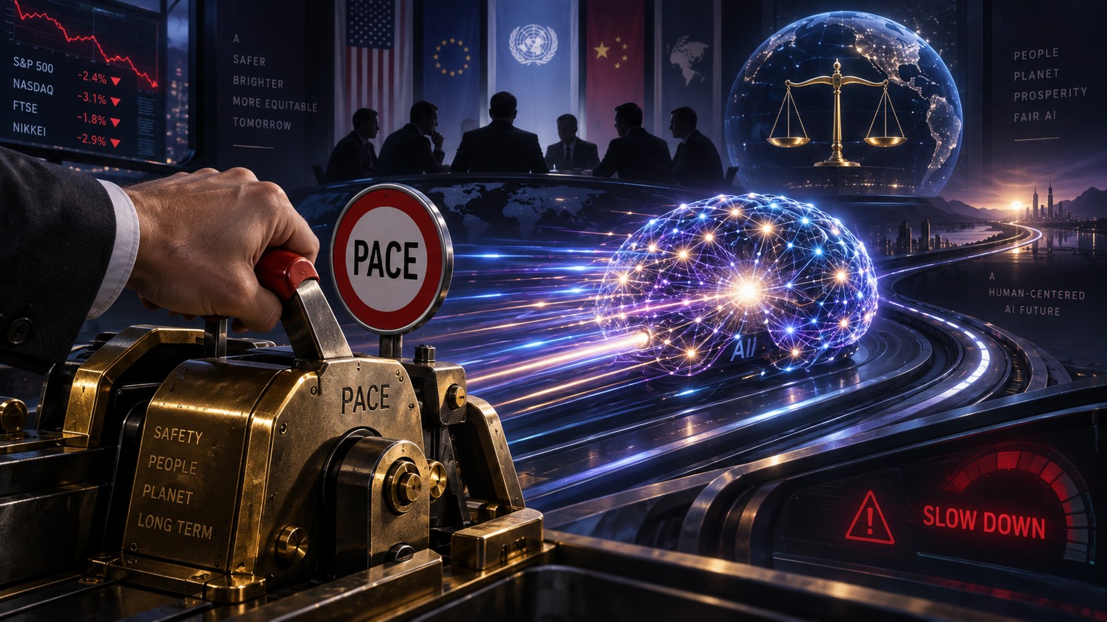Pacing the Frontier AI safety slowdown