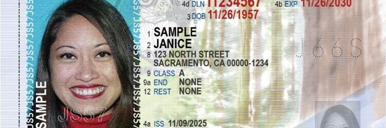 Sample driver's license card, the type of identity document exposed in the IDScan data breach