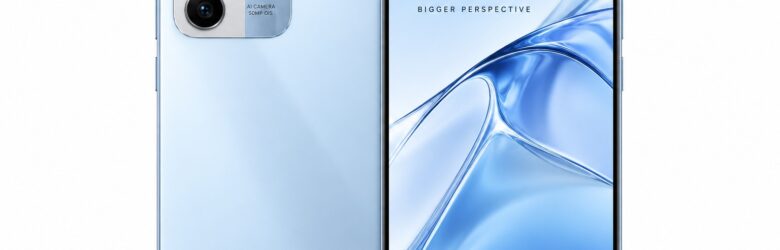 Oppo Find X10 smartphone in Glacier Blue
