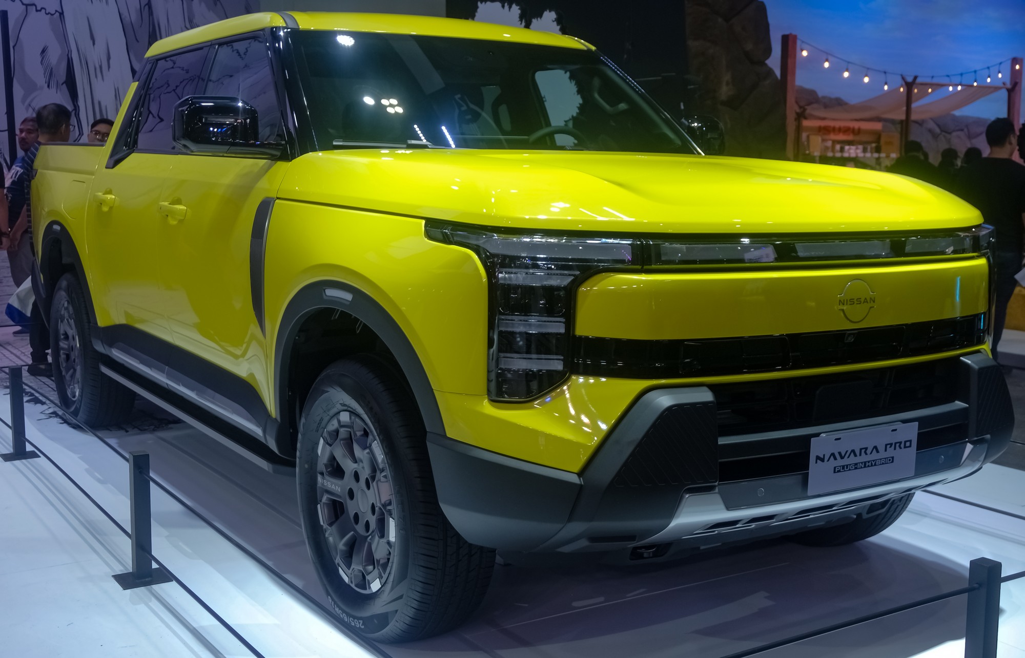 Nissan Navara Pro PHEV previewed at PIMS 2026