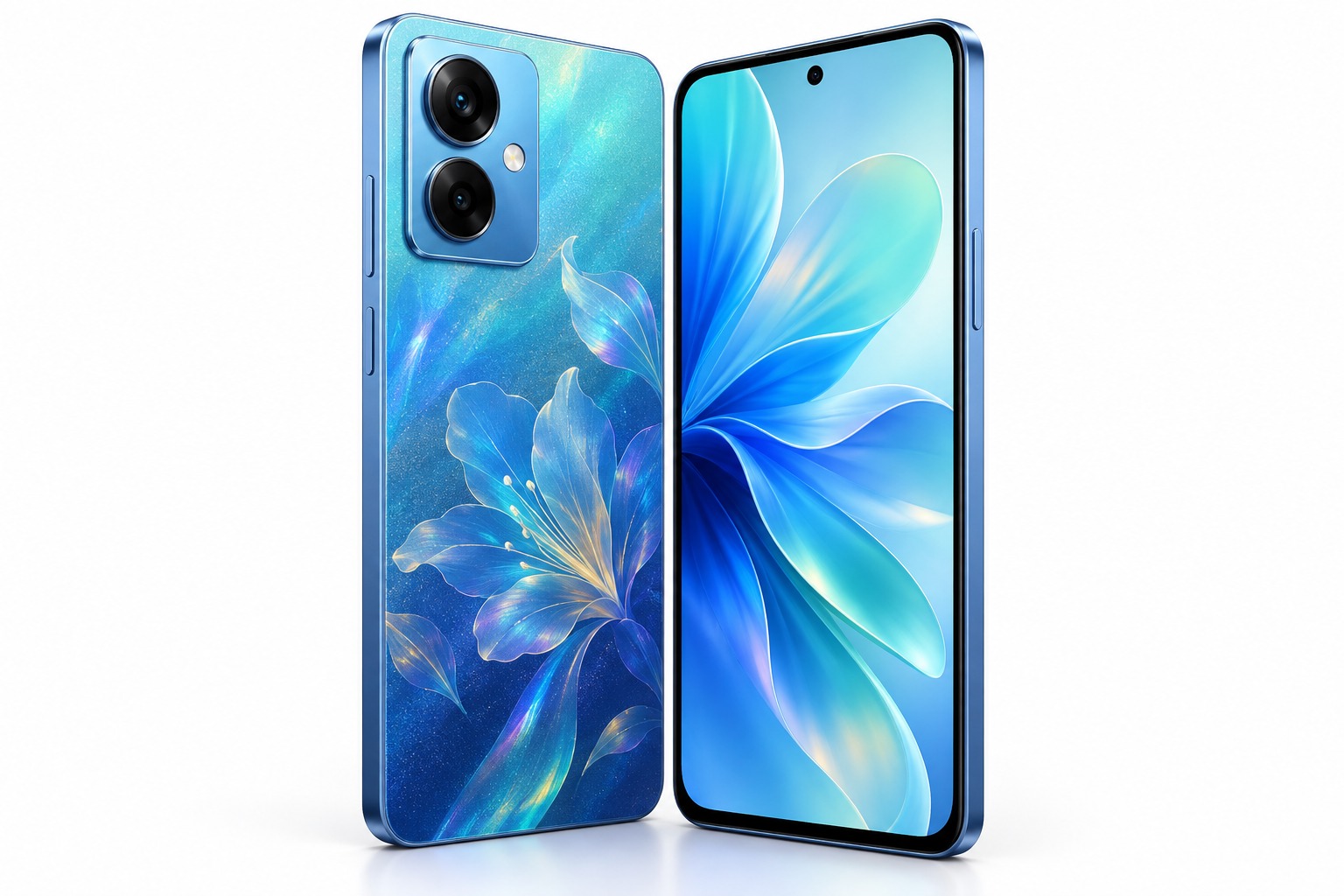 Oppo F35 5G in Wave Blue